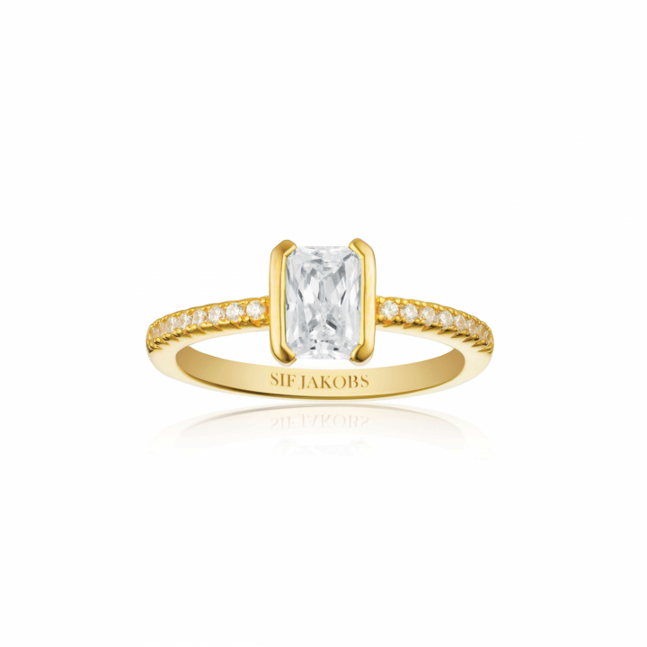 Product Image for Sif Jakobs ROCCANOVA PICCOLO Ring Vita Zirkoner Goud 50