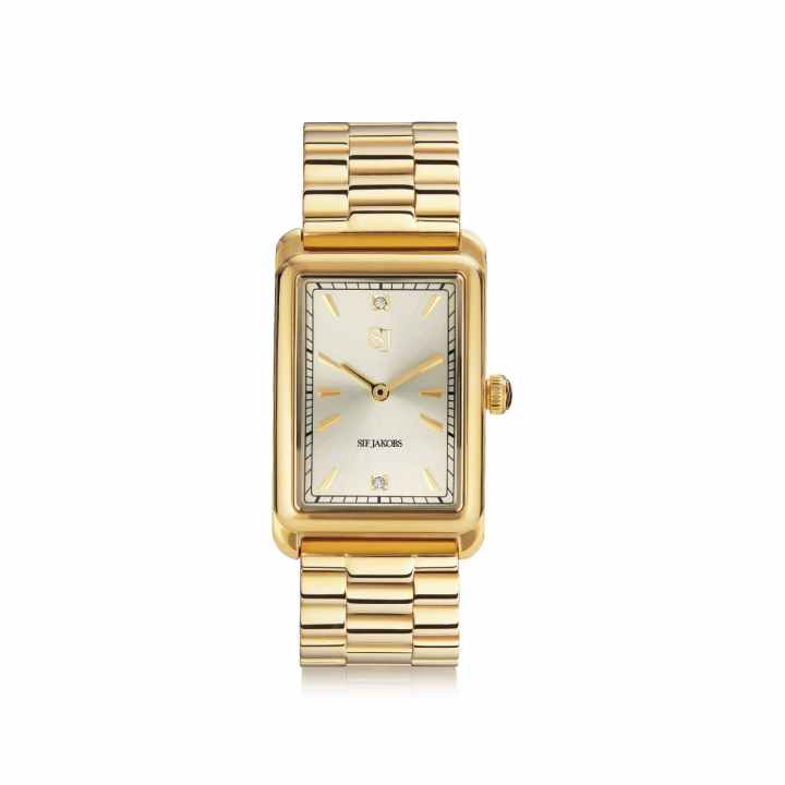 SANTINA WATCH Goud in de groep Accessoires / Klokken bij SCANDINAVIAN JEWELRY DESIGN (SJ-W1032-YG)