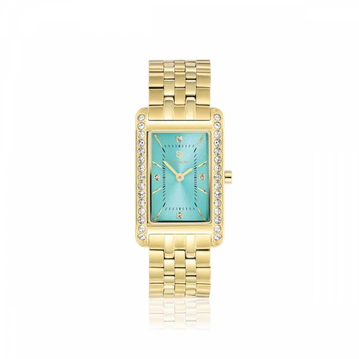 MARTINA WATCH GOLD in de groep Accessoires / Klokken bij SCANDINAVIAN JEWELRY DESIGN (SJ-W2405-CZ-YG)