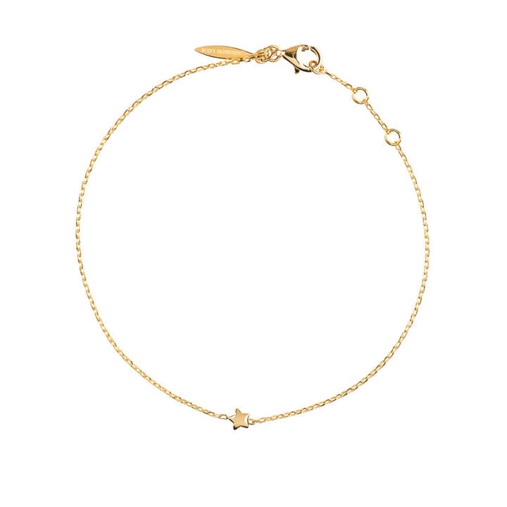 Stella Nova drop Armbanden Goud in de groep Armbanden / Gouden armbanden bij SCANDINAVIAN JEWELRY DESIGN (SNA-B10180-G)