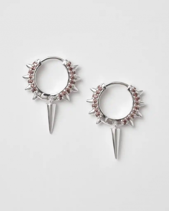  in de groep Oorbellen / Zilveren oorbellen bij SCANDINAVIAN JEWELRY DESIGN (SW-MSH-S-BR)