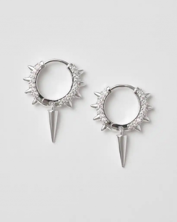  in de groep Oorbellen / Zilveren oorbellen bij SCANDINAVIAN JEWELRY DESIGN (SW-MSH-S-V)