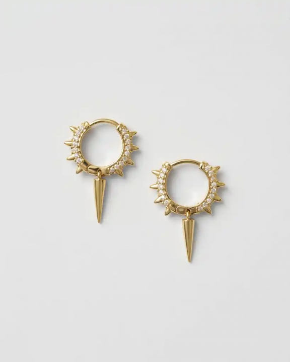  in de groep Oorbellen / Gouden oorbellen bij SCANDINAVIAN JEWELRY DESIGN (SW-MSHM-G-V)