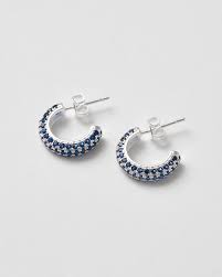  in de groep Oorbellen / Zilveren oorbellen bij SCANDINAVIAN JEWELRY DESIGN (SW-OHM-S-B)