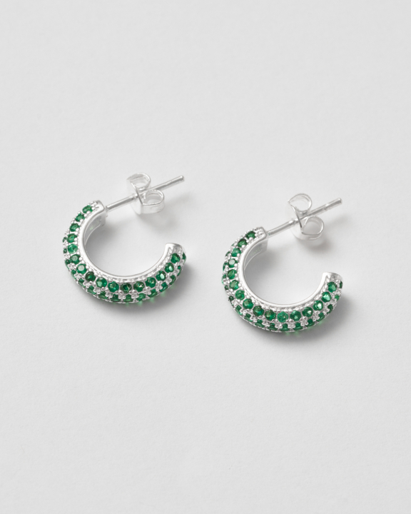  in de groep Oorbellen / Zilveren oorbellen bij SCANDINAVIAN JEWELRY DESIGN (SW-OHM-S-GR)