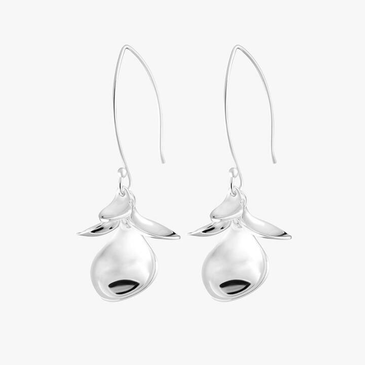 Violet Oorbel in de groep Oorbellen / Zilveren oorbellen bij SCANDINAVIAN JEWELRY DESIGN (VOT-E2L000-S)