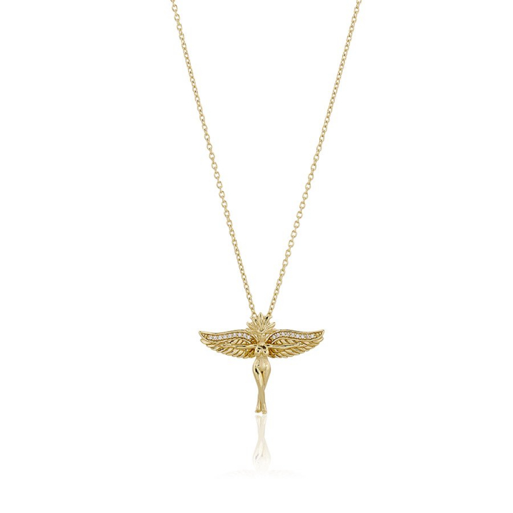 Goddess of love Necklace Gold in de groep Kettingen / Gouden kettingen bij SCANDINAVIAN JEWELRY DESIGN (gp148)