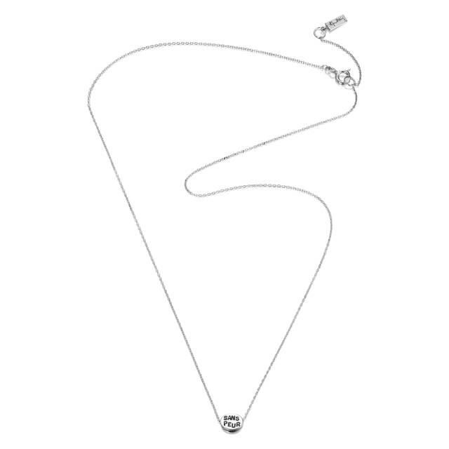 Mini Me Sans Peur Kettingen Zilver 42-45 cm