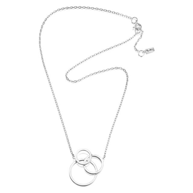 Bubbles Kettingen Zilver 42-45 cm