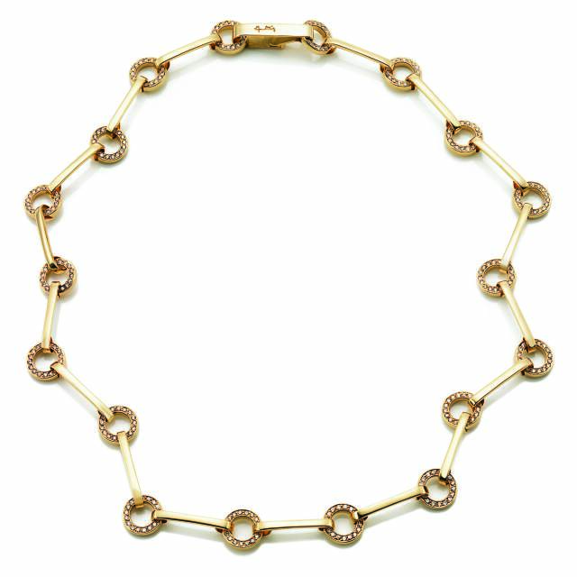 Ring Chain & Stars Kettingen goud