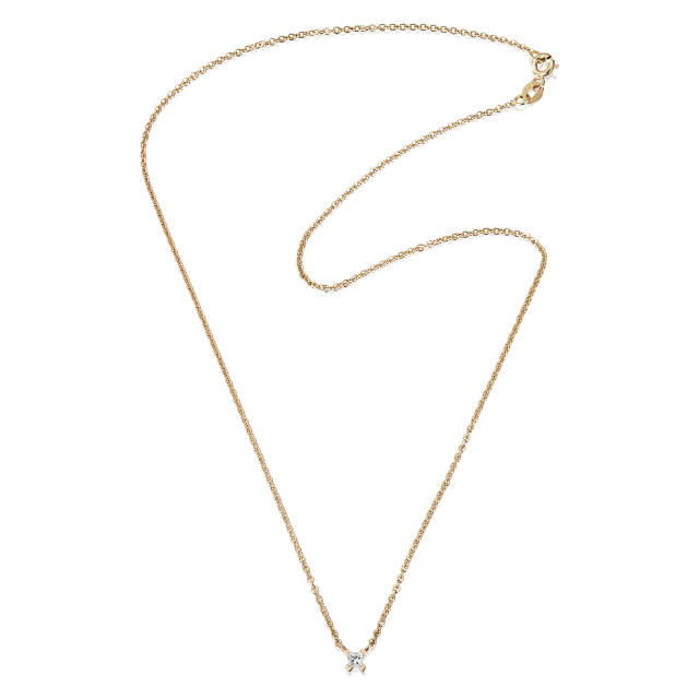 Dolce witte Princess Kettingen goud