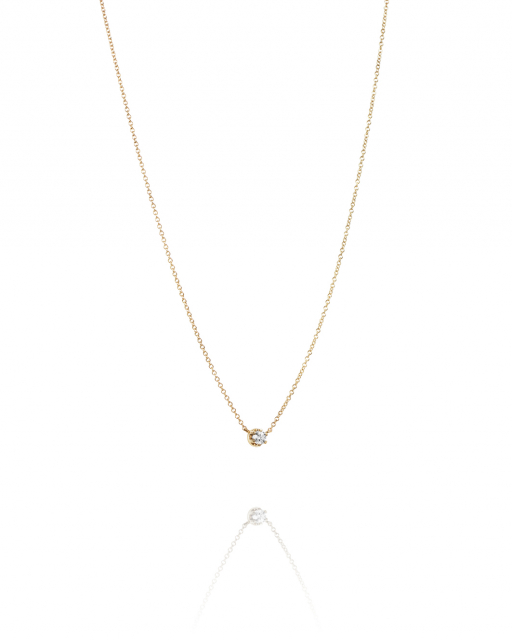 Crown & Stars Kettingen 0.30ct Goud