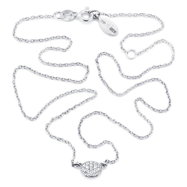 Love Bead - Diamonds Kettingen Witgoud 38-42 cm