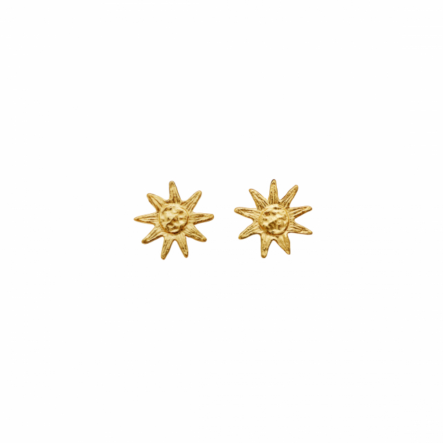 June Earrings Gold