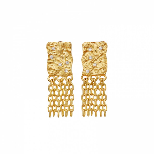 Pietra Earrings Gold
