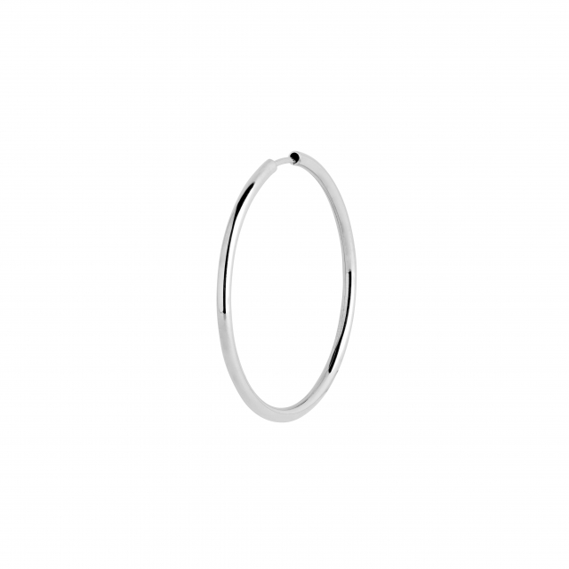 Senorita 35 Hoops Silver (Pair)