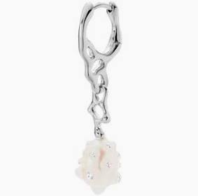 Peblinge Royal Huggies Earrings Silver