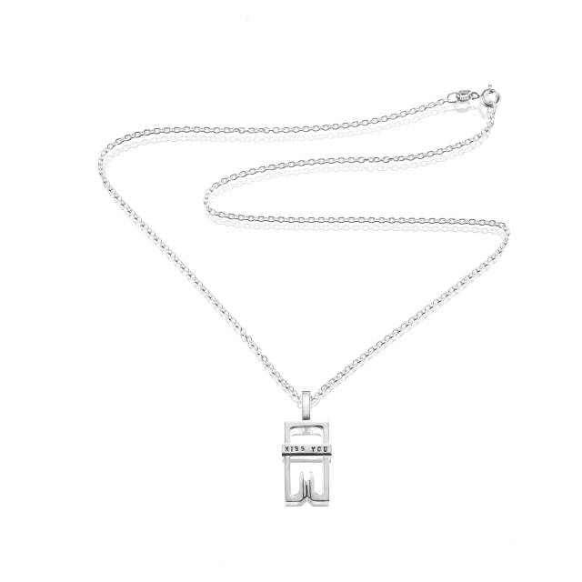 Little Miss You Hanger Zilver