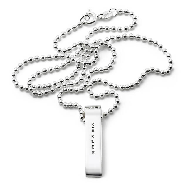 Kärlek Hanger Zilver