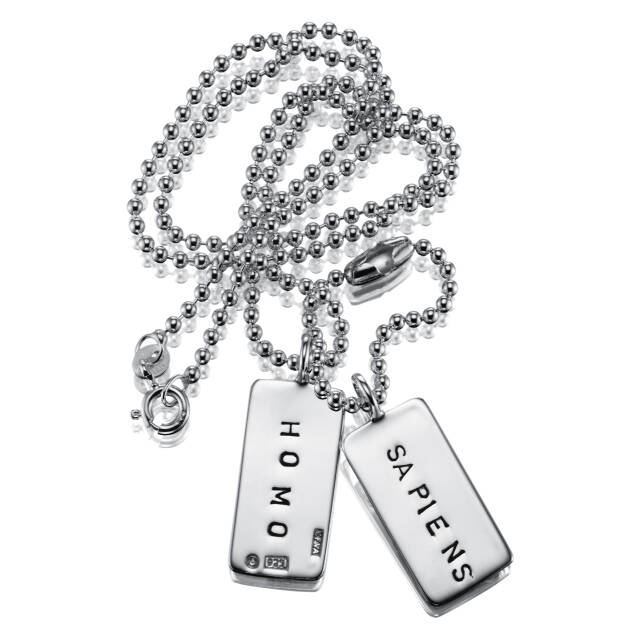 Homo Sapiens Tags Hanger Zilver