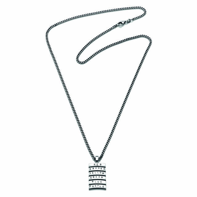 Rainbow Freedom Hanger Zilver