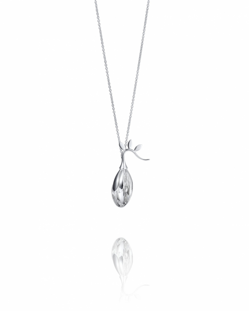 Freesia Pendant/Kettingen Zilver
