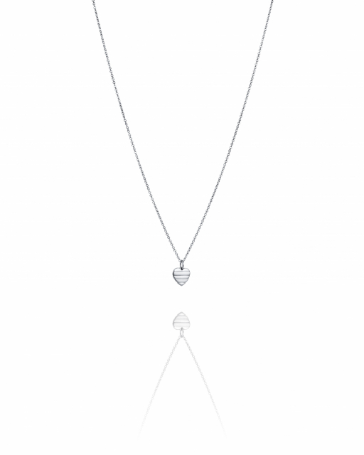 A Piece Of My Heart Pendant Silver