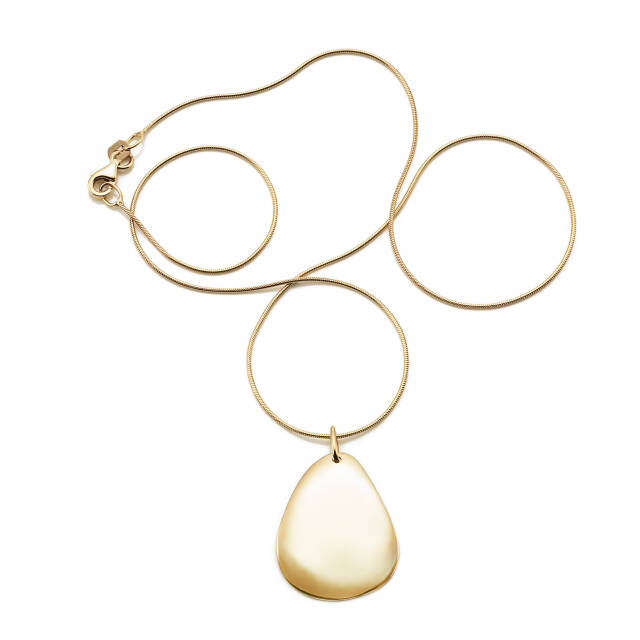 Little Rose Petal Hanger goud