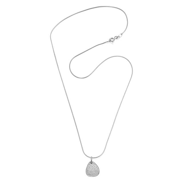 Little Rose Petal & Stars Hanger Witgoud