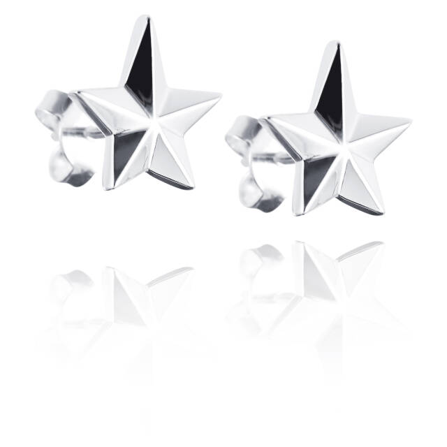 Catch A Falling Star Oorbel Zilver