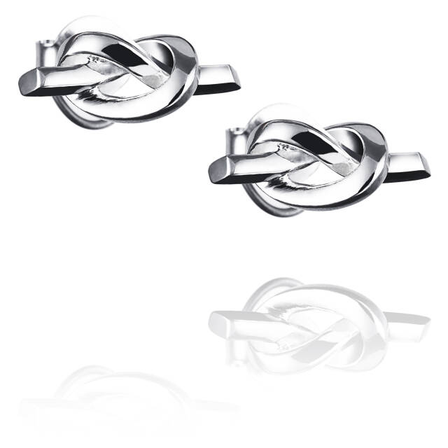 Love Knot Oorbel Zilver