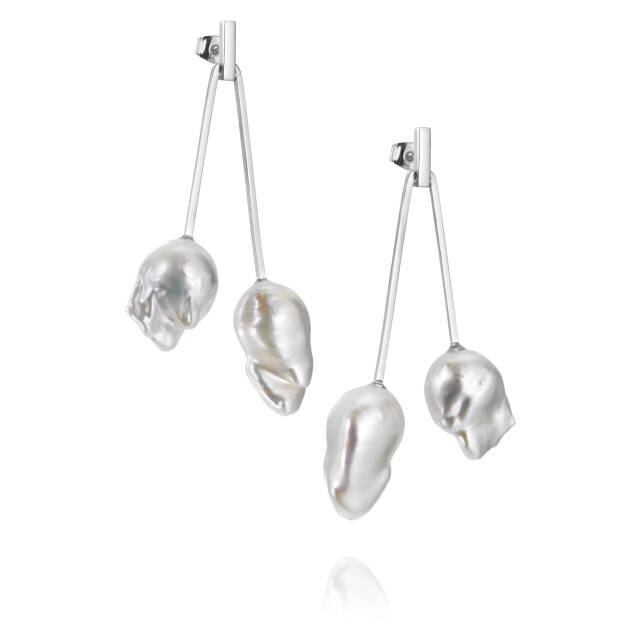 Nature's Unique Oorbel Zilver