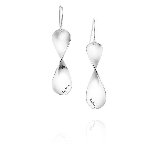 Blades Oorbel Zilver