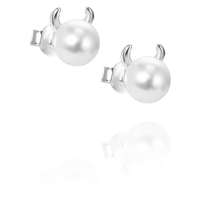 Little Devil Oorbel Zilver