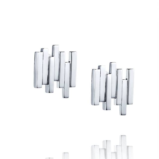 Stairway To Heaven Oorbel Zilver