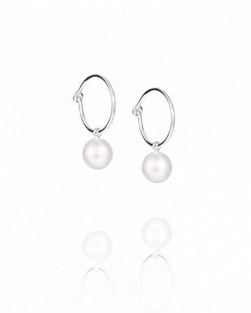 Pop Pearls Oorbel Zilver