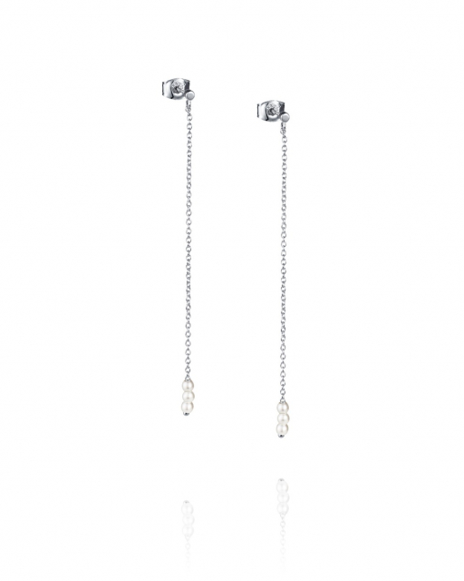 My Little Pearl Earrings Silver