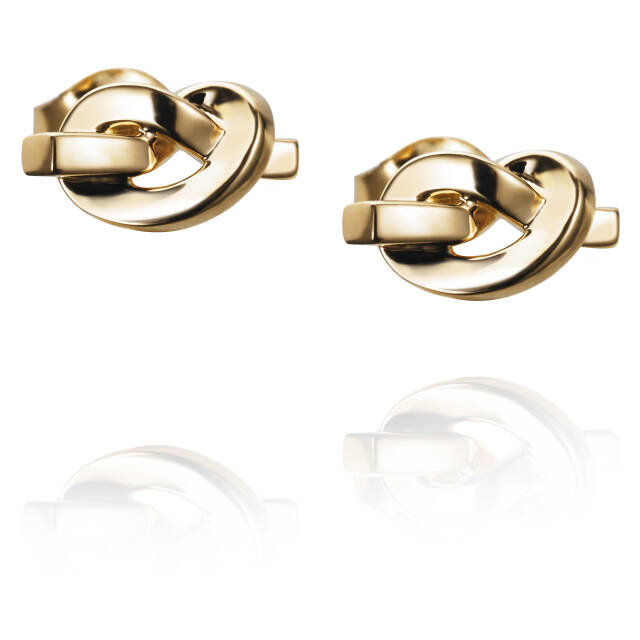 Love Knot Oorbel goud