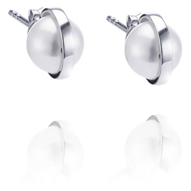 Day Pearl Oorbel Witgoud