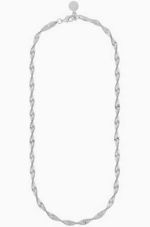 Lisbon big Necklade Silver