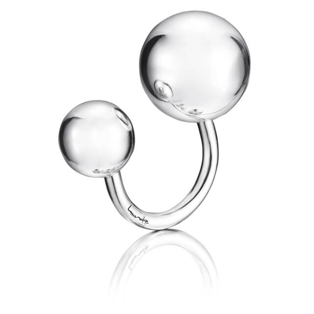 Balls Ring Zilver