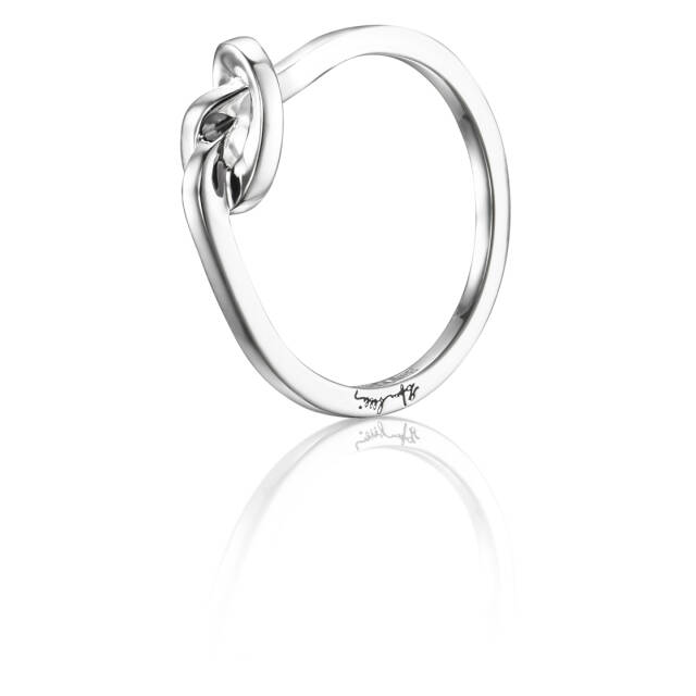 Love Knot - Zilver Ring Zilver