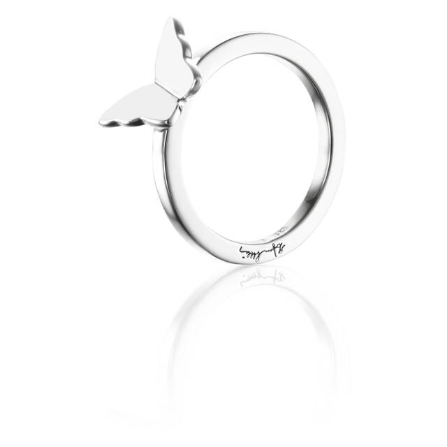 Little Miss Butterfly - Zilver Ring Zilver