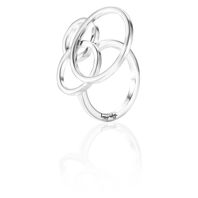 Bubbles Ring Zilver