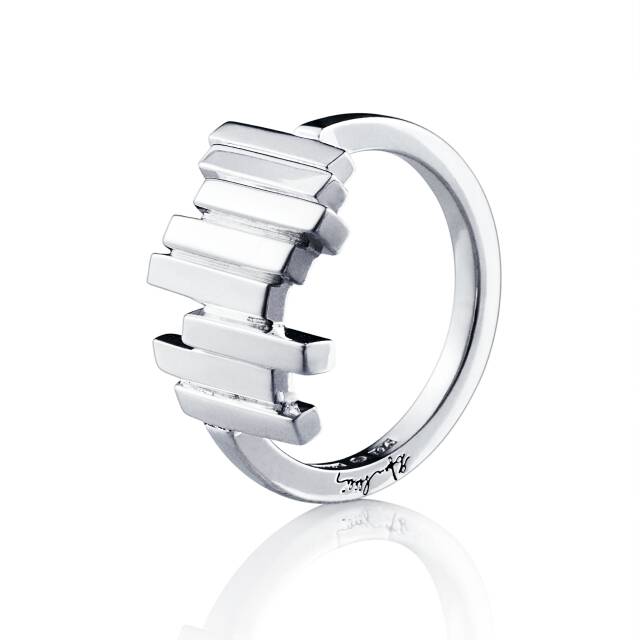 Stairway To Heaven Ring Zilver