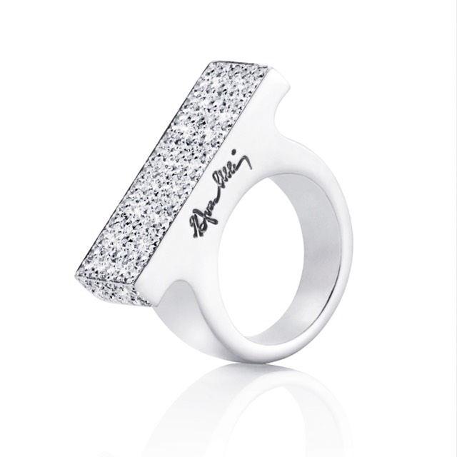 Funky Bling Ring goud