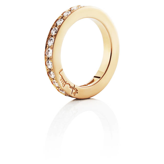 Big Stars & Signature Ring goud