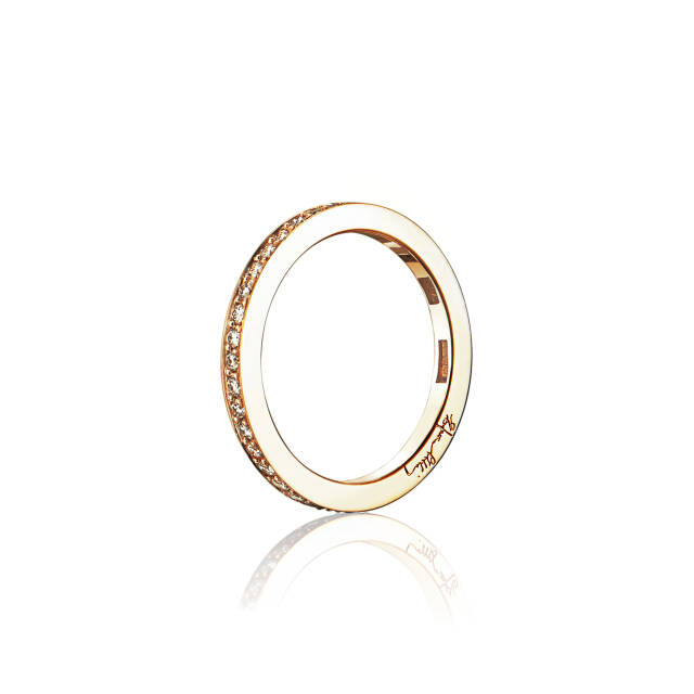 21 Stars & Signature Thin Ring goud