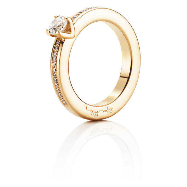 Heart To Heart 0.50 ct diamant Ring goud