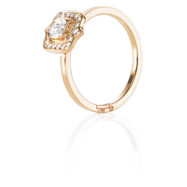The Mrs 0.30 ct diamant Ring goud